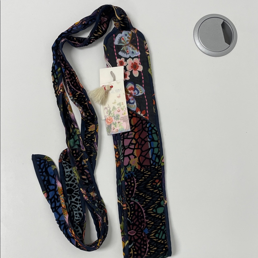Johnny Was Multicolor Floral belt